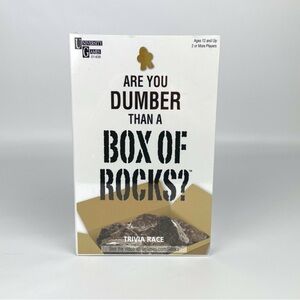 University Games Trivia Rage Box of Rocks Board Game 2 or more Game night  gift